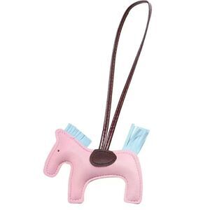 2025 Puffy Large Horse Purse and Backpack Accessory or Keychain (Pink/Blue) #709